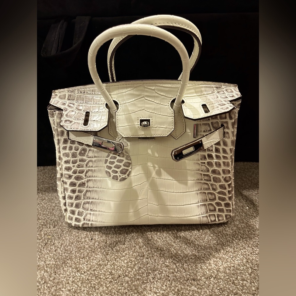 White purse